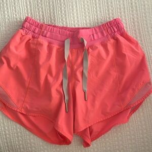 Lululemon Pink shorts. Size 4.